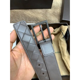 Bv Woven Calf Gun Color Pin Buckle 30mm Belts 