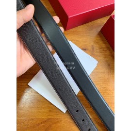 Cartier Fashion Calf Gold Pure Copper Buckle 35mm Belts