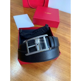 Cartier Fashion Calf Silver Pure Copper Buckle 35m..