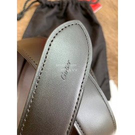 Cartier Leather Gold Pure Copper Buckle 35mm Belts