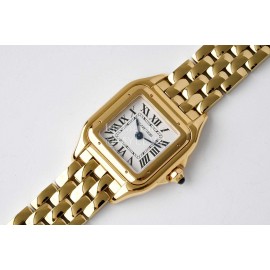 PanthèRe De Cartier 316 Refined Steel Watch Gold