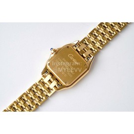 PanthèRe De Cartier 316 Refined Steel Watch Gold