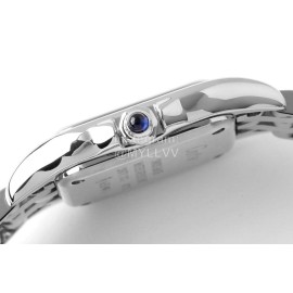 PanthèRe De Cartier 316 Refined Steel Diamond Watch Silver