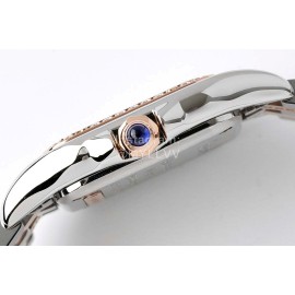 PanthèRe De Cartier 316 Refined Steel Diamond Watch