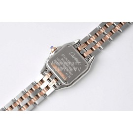 PanthèRe De Cartier 316 Refined Steel Diamond Watch