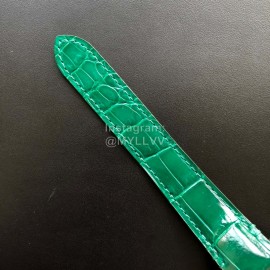 Cartier Santos Quick Switch Strap Diamond Watch Green