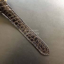 Cartier Santos Quick Switch Strap Diamond Watch Black