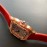 Cartier Santos Quick Switch Strap Diamond 30m Waterproof Watch Red
