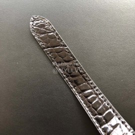 Cartier Santos Quick Switch Strap Diamond 30m Waterproof Watch Black