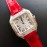 Cartier Quick Switch Strap 30m Waterproof Diamond Santos Watch Red