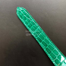 Cartier Quick Switch Strap 30m Waterproof Diamond Santos Watch Green