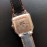 Cartier Quick Switch Strap 30m Waterproof Diamond Santos Watch Orange