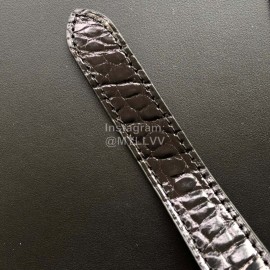 Cartier Quick Switch Strap 30m Waterproof Diamond Santos Watch Black