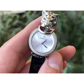 Cartier PanthèRe Diamond Watch For Women Black