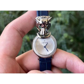 Cartier PanthèRe Diamond Watch For Women Navy