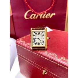 Cartier Tank Roman Numerals Square Dial Watch