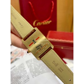 Cartier Tank Roman Numerals Square Dial Watch