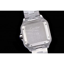 Cartier Fashion Diamond 40mm Dial Steel Strap Watch