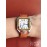 Cartier Classic Roman Numerals Square Dial Watch For Women