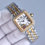 PanthèRe De Cartier 316 Fine Steel Diamond Mechanical Watch