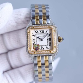PanthèRe De Cartier 316 Fine Steel Diamond Mechanical Watch