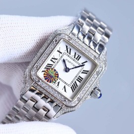PanthèRe De Cartier 316 Fine Steel Diamond Mechanical Watch