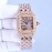 PanthèRe De Cartier 316 Fine Steel Diamond Mechanical Watch Rose Gold