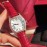 Tortue De Cartier 316l Fine Steel Case Quartz Watch For Women Red