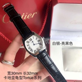 Tortue De Cartier New 316l Fine Steel Case Quartz Watch For Women