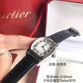 Tortue De Cartier New 316l Fine Steel Case Quartz Watch For Women