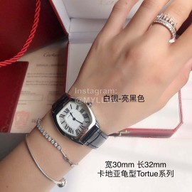 Tortue De Cartier New 316l Fine Steel Case Quartz Watch For Women