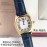 Tortue De Cartier 316l Fine Steel Case Quartz Watch For Women Navy