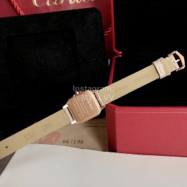 PanthèRe De Cartier Diamond Quartz Watch For Women Beige