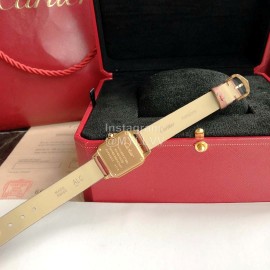 PanthèRe De Cartier Diamond Quartz Watch For Women Brown