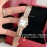 PanthèRe De Cartier Diamond Steel Belt Quartz Watch For Women Rose Gold