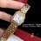 PanthèRe De Cartier Diamond Steel Belt Quartz Watch For Women Gold