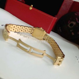 PanthèRe De Cartier Diamond Steel Belt Quartz Watch For Women Gold