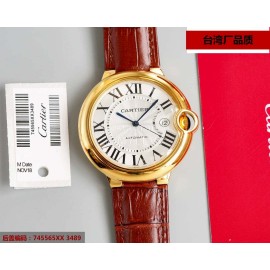 Cartier Roman Digital Time Scale Waterproof Watch Gold
