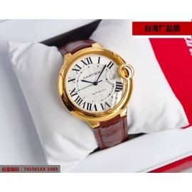 Cartier Roman Digital Time Scale Waterproof Watch Gold