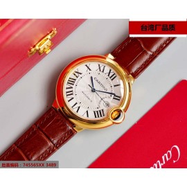 Cartier Roman Digital Time Scale Waterproof Watch Gold