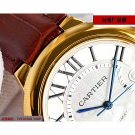 Cartier Roman Digital Time Scale Waterproof Watch Gold