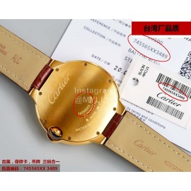 Cartier Roman Digital Time Scale Waterproof Watch Gold