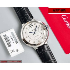 Cartier Roman Digital Time Scale Waterproof Watch White