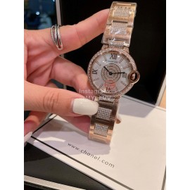 Ballon Bleu De Cartier Diamond Dial Watch For Women