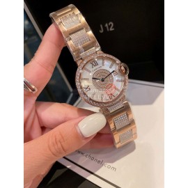 Ballon Bleu De Cartier Diamond Dial Watch For Women