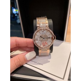 Ballon Bleu De Cartier Diamond Dial Watch For Women
