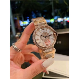 Ballon Bleu De Cartier Diamond Dial Watch For Women