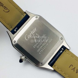 Cartier Santos-Dumont Square Dial Watch For Men And Women Wssa0022 Silver