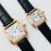 Cartier Santos-Dumont Gold Square Dial Watch For Men And Women Wssa0022
