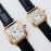 Cartier Santos-Dumont Square Dial Watch Gold For Men And Women Wssa0022